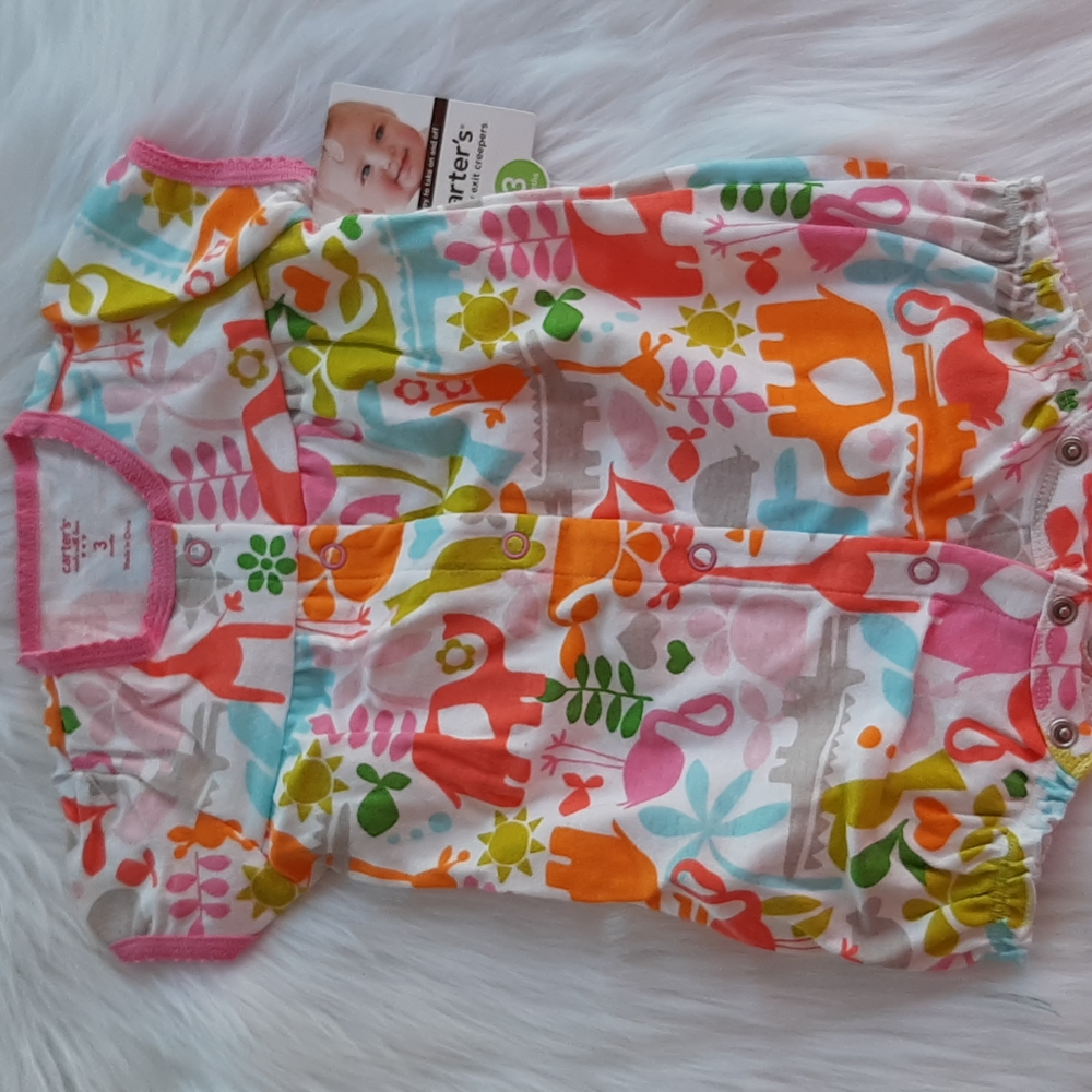 GIRLS 3 mo. ONESIE CREEPER
